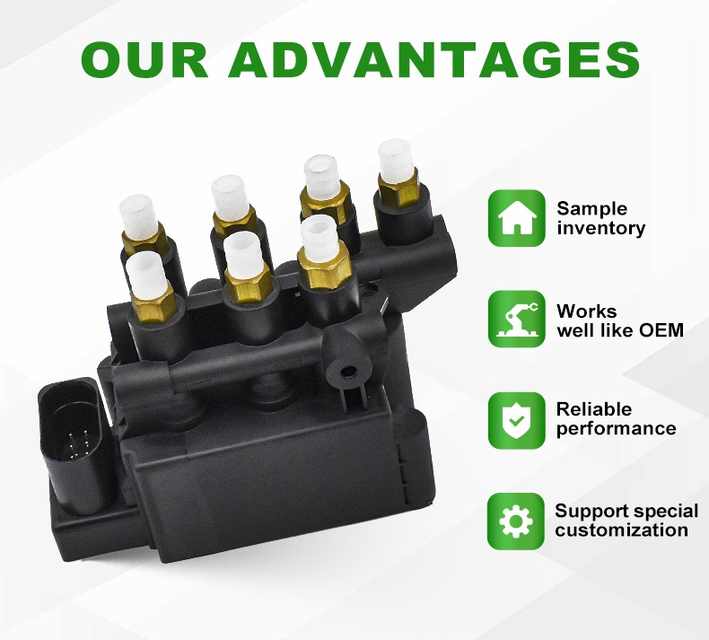 BISTE Air Suspension Valve Block for Tesla Model S & Model X (2016+) | Replaces 102791900B