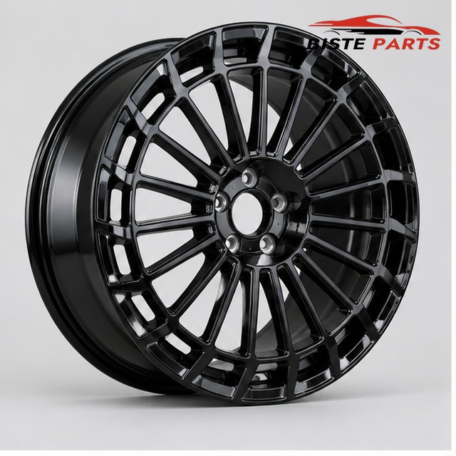 19x8.5 Alloy Wheel OEM Style Gloss Black for Mercedes-Benz OEM-style fitment — ET36 CB66.56 (Code 1140)